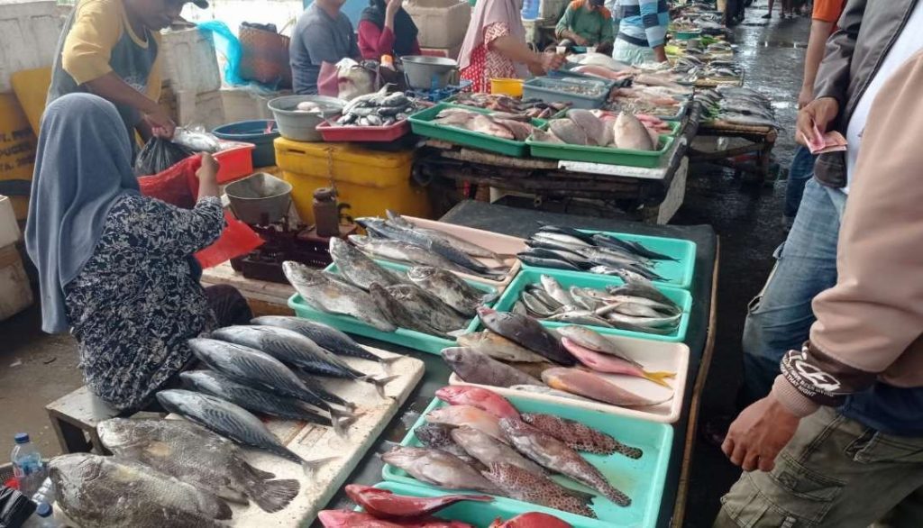 Fish arket at Puger 
East Java Indonesia