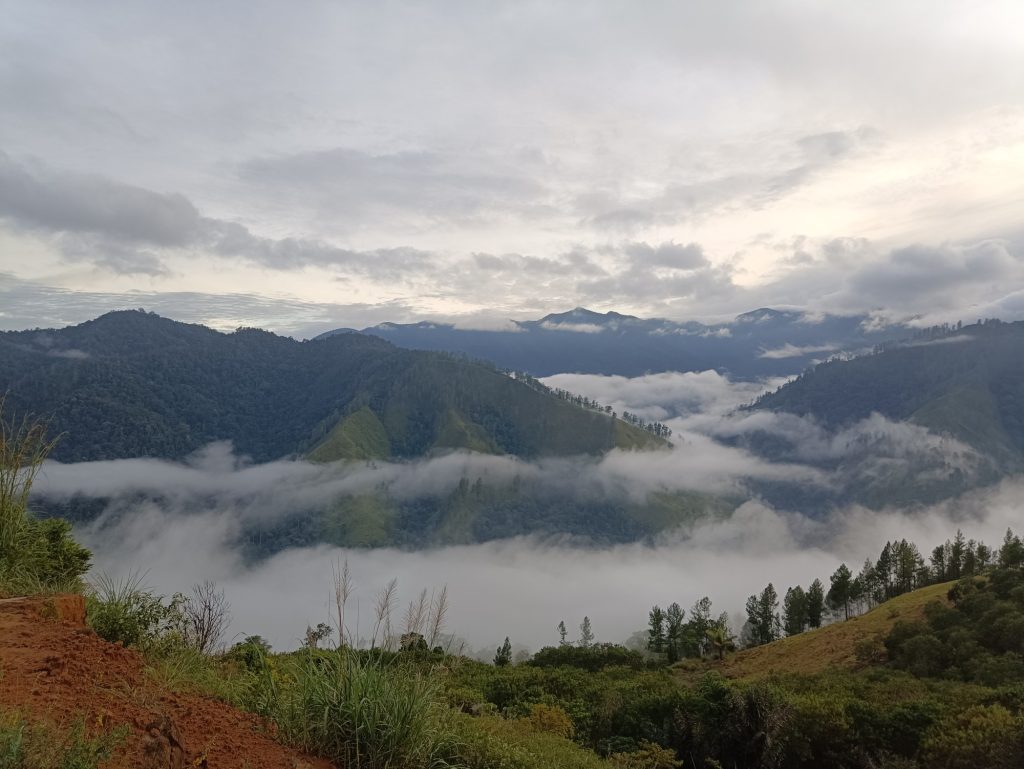 Mountains in Bener Meriah Central Aceh