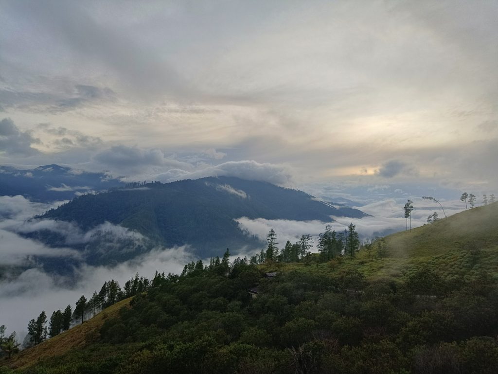 Mountains in Bener Meriah Central Aceh