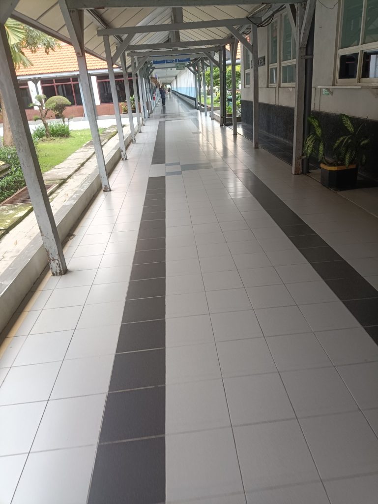 Hospital Corridor in Surabaya East Java